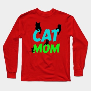 Cat love Gift Desing Long Sleeve T-Shirt